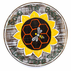 Save The Bees Plaque-Siesta Crafts