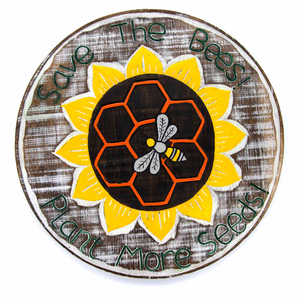 Save The Bees Plaque-Siesta Crafts