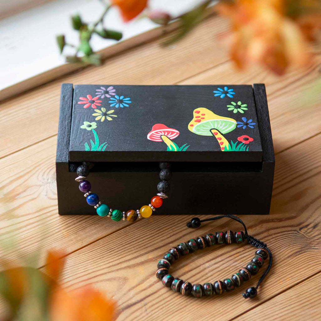 Dark Mushroom Box-Siesta Crafts