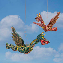 Flying Dragon Mobile-Siesta Crafts