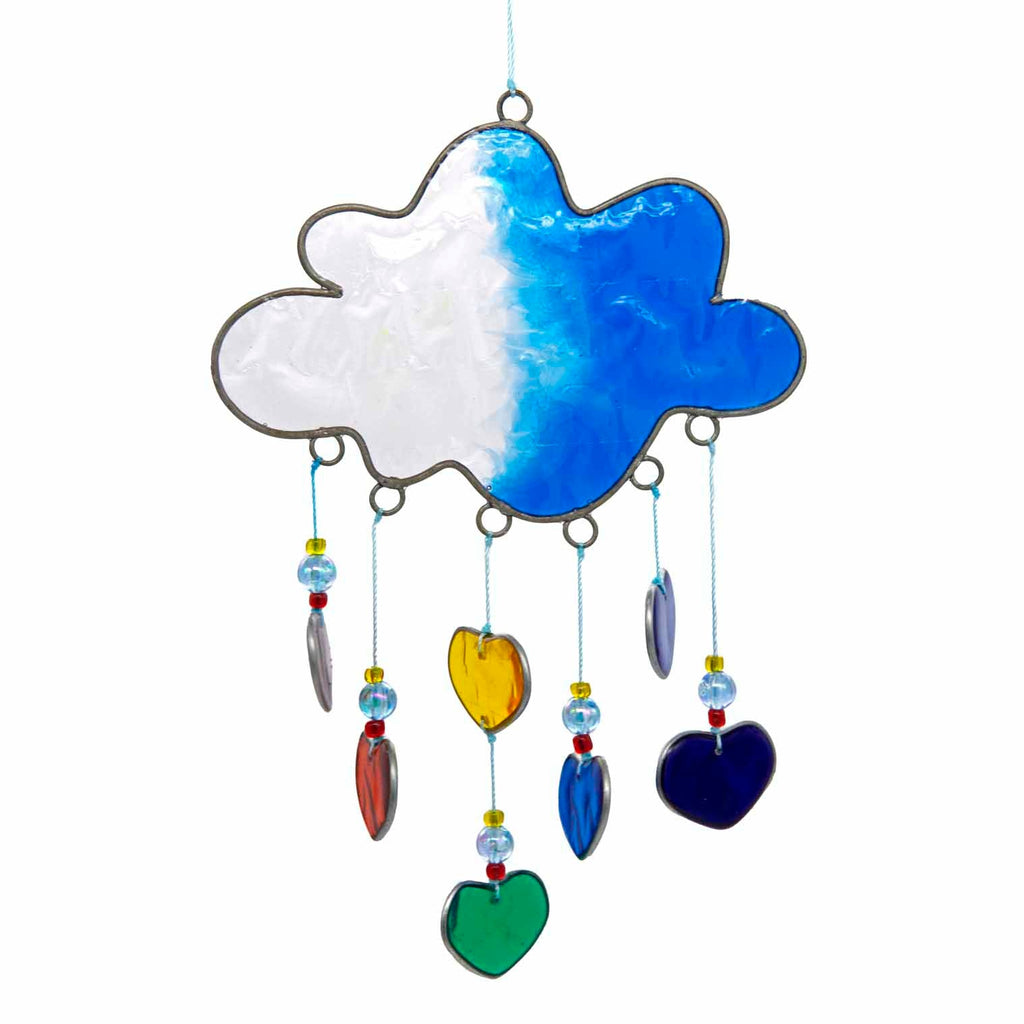 Raincloud Rainbow Suncatcher-Siesta Crafts