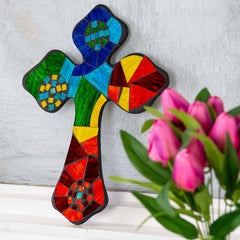 Large Mosaic Cross-Siesta Crafts