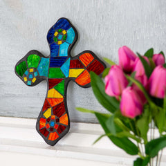 Small Mosaic Cross-Siesta Crafts