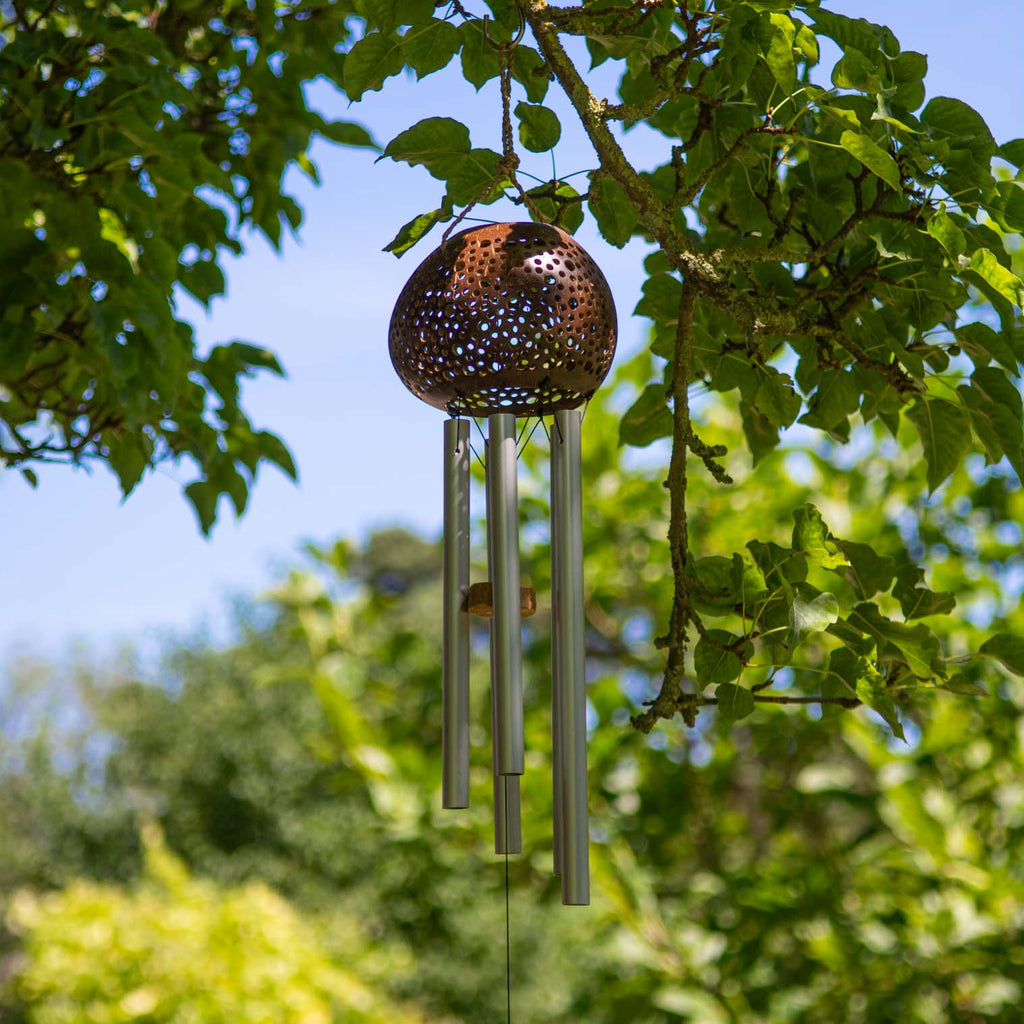 Cut Out Coconut Chime - Dark-Siesta Crafts