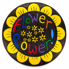 Flower Power Plaque-Siesta Crafts