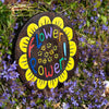Flower Power Plaque-Siesta Crafts