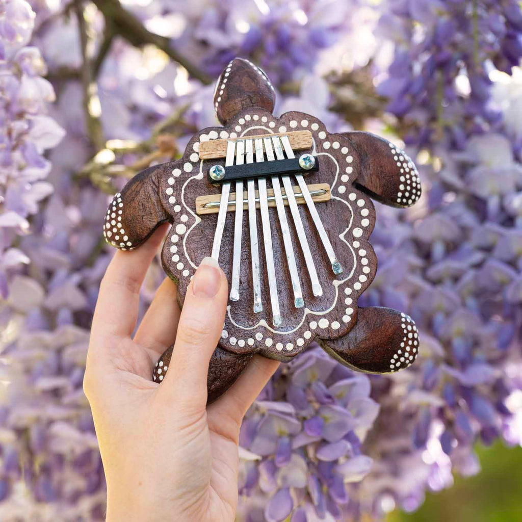 Turtle Thumb Piano-Siesta Crafts