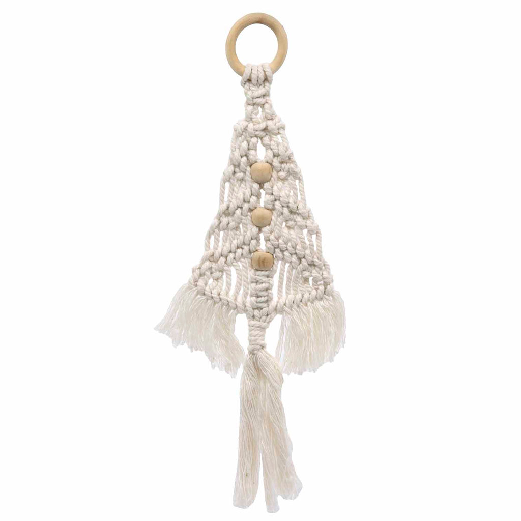 Macrame Christmas Tree Hanging-Siesta Crafts