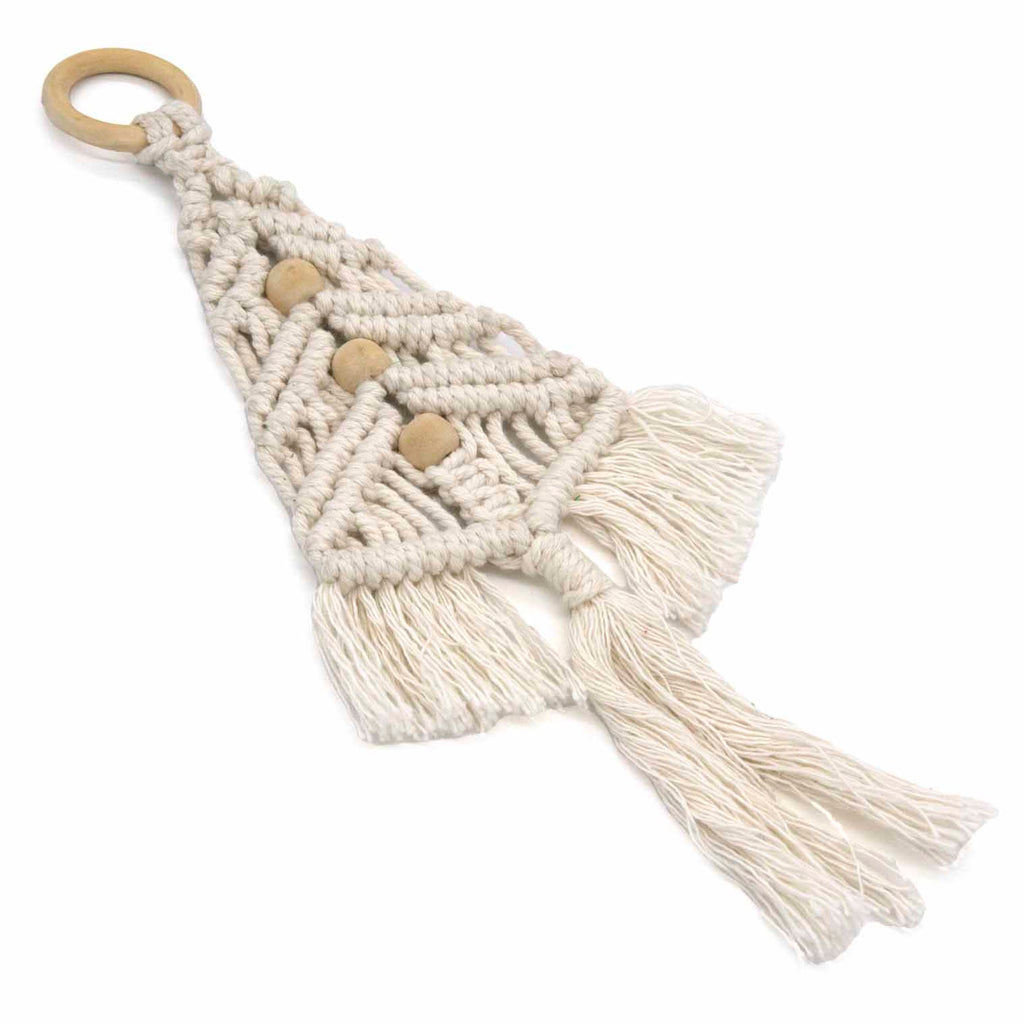 Macrame Christmas Tree Hanging-Siesta Crafts