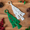 Macrame Christmas Tree Hanging-Siesta Crafts