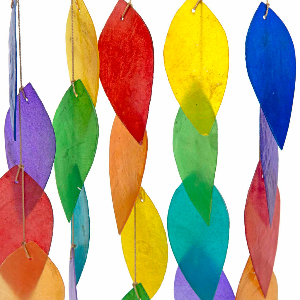 Rainbow Shell Chime-Siesta Crafts