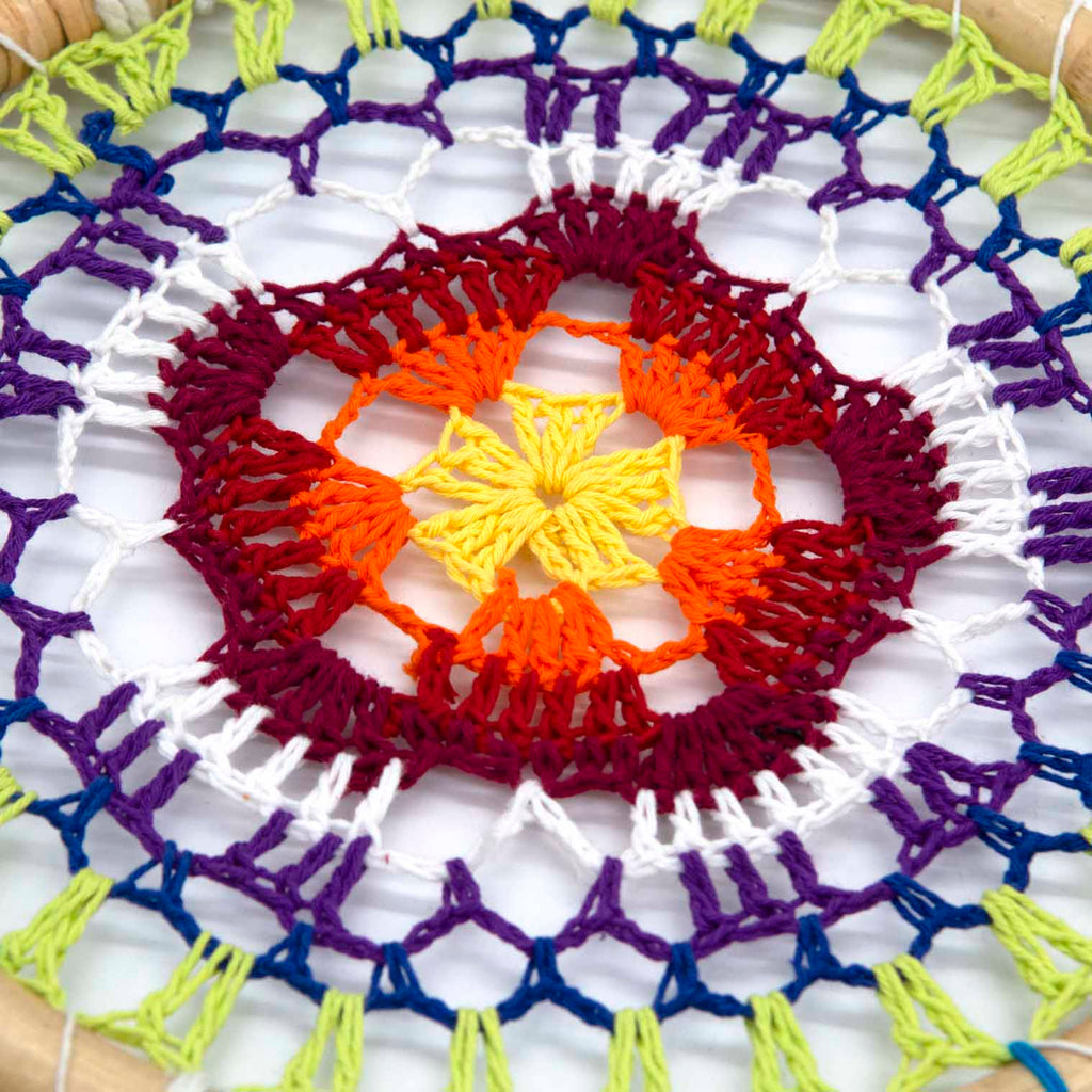 Pom Pom Dreamcatcher-Siesta Crafts