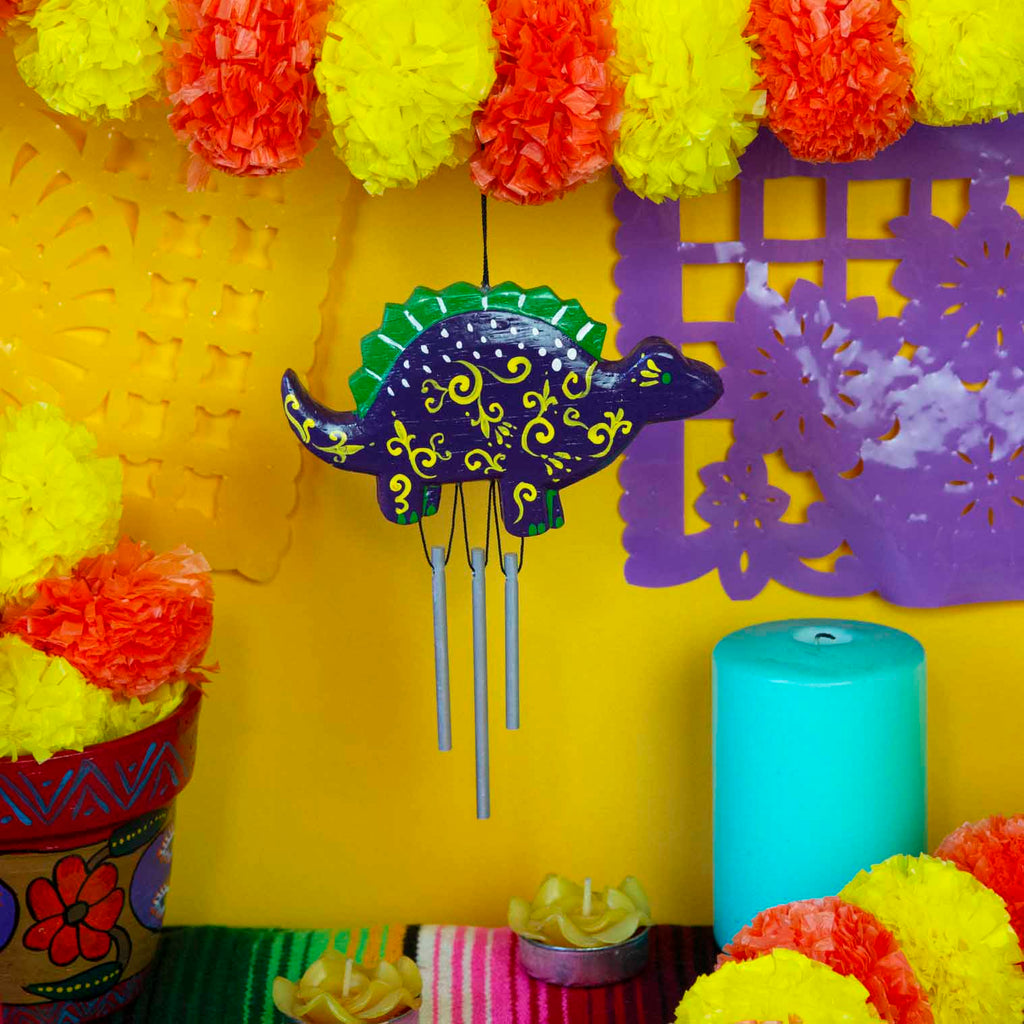 Stegosaurus Chimes-Siesta Crafts