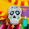 Candy Skull Plaque-Siesta Crafts