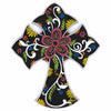 Painted Cross Plaque-Siesta Crafts