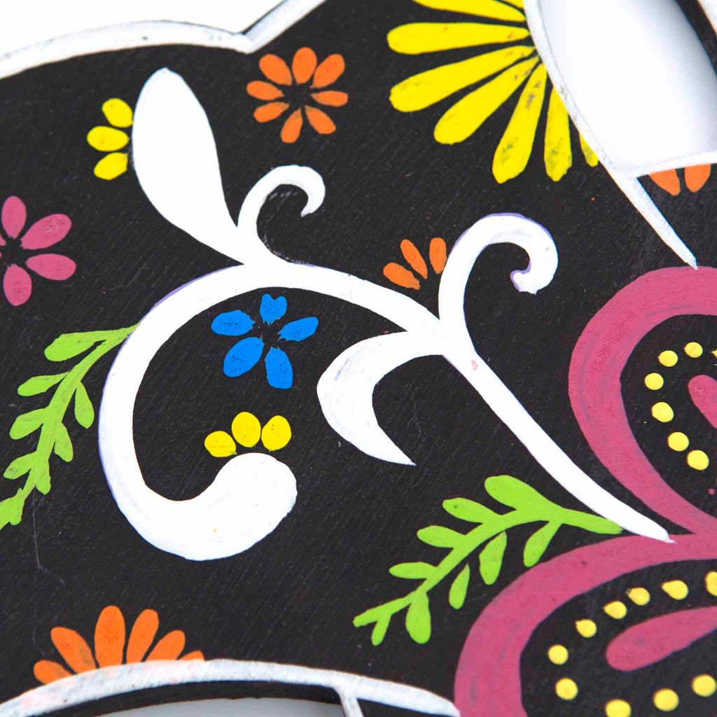 Painted Cross Plaque-Siesta Crafts