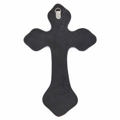 Small Mosaic Cross with Heart-Siesta Crafts