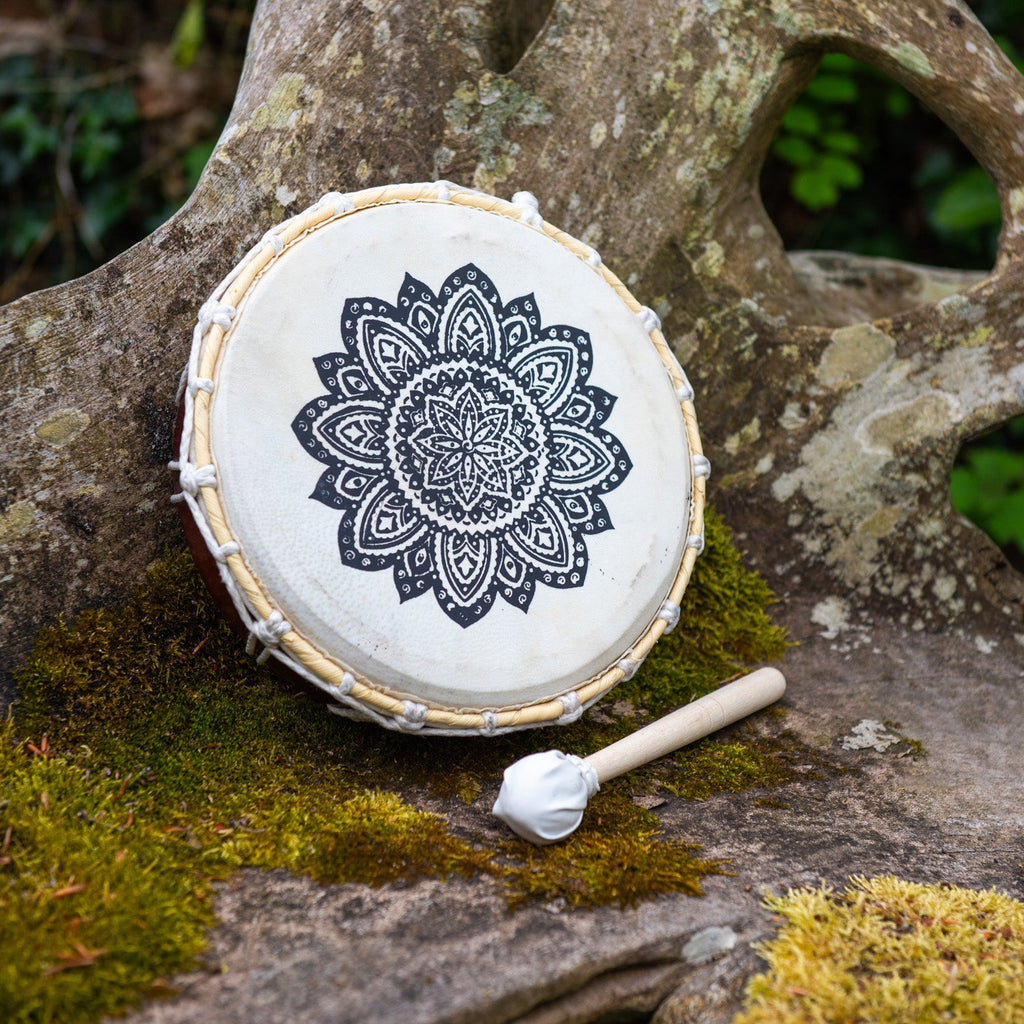 Mandala Shamanic Drum-Siesta Crafts