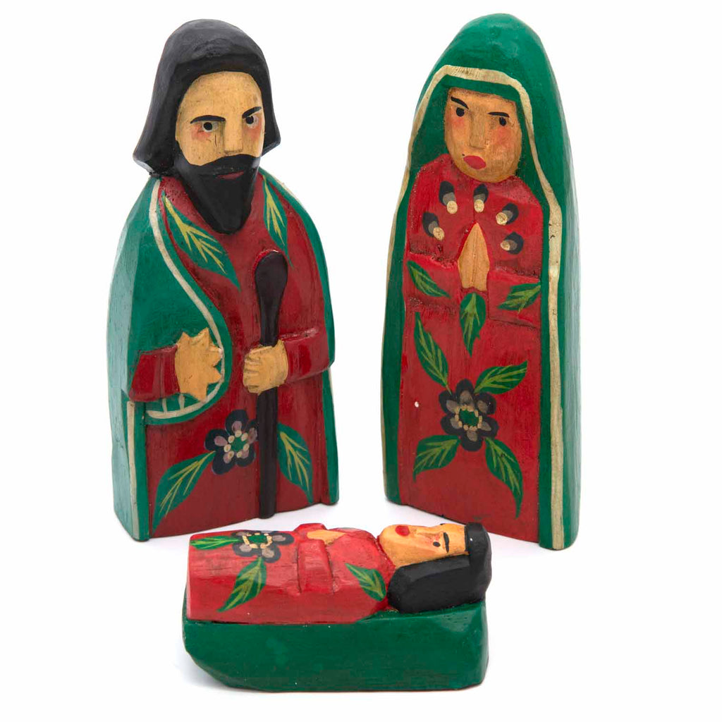 Wooden Nativity Set-Siesta Crafts