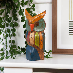 Rustic Owl on Branch-Siesta Crafts