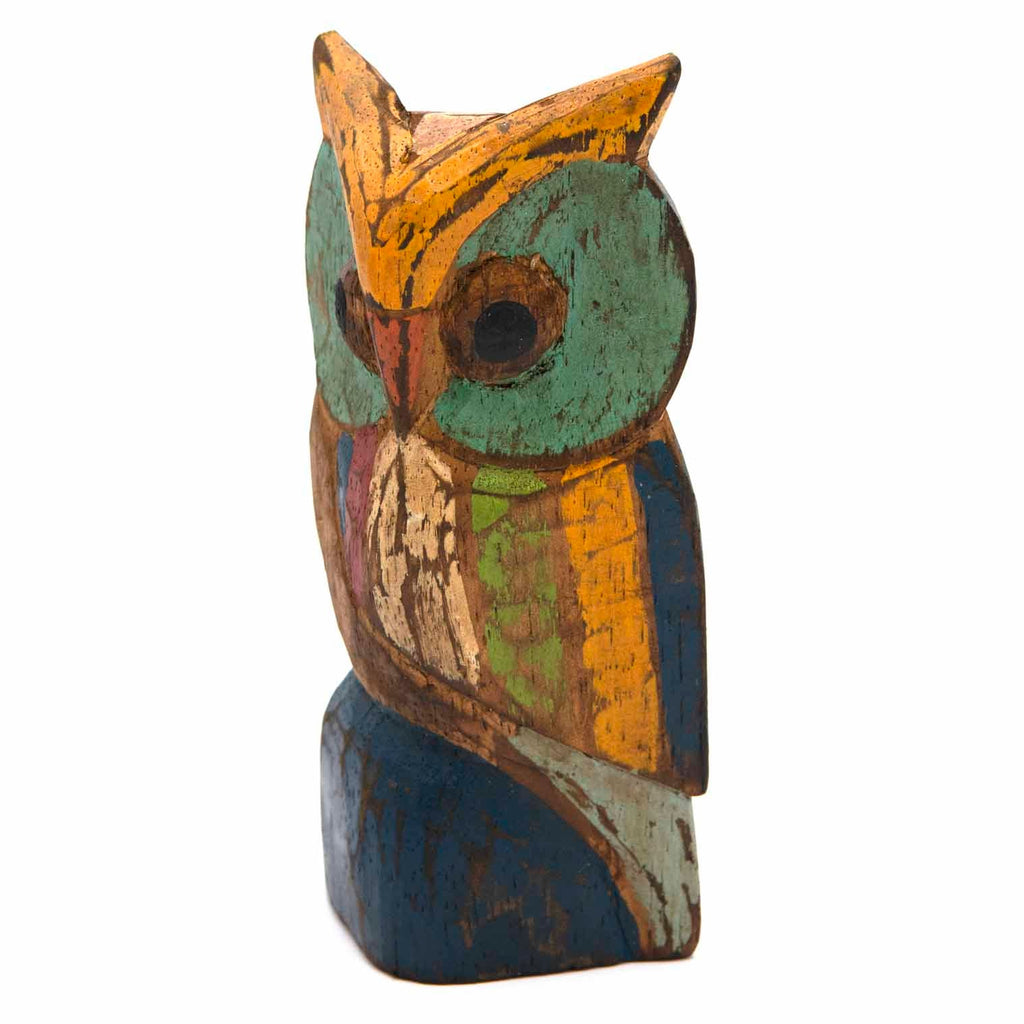 Rustic Owl on Branch-Siesta Crafts