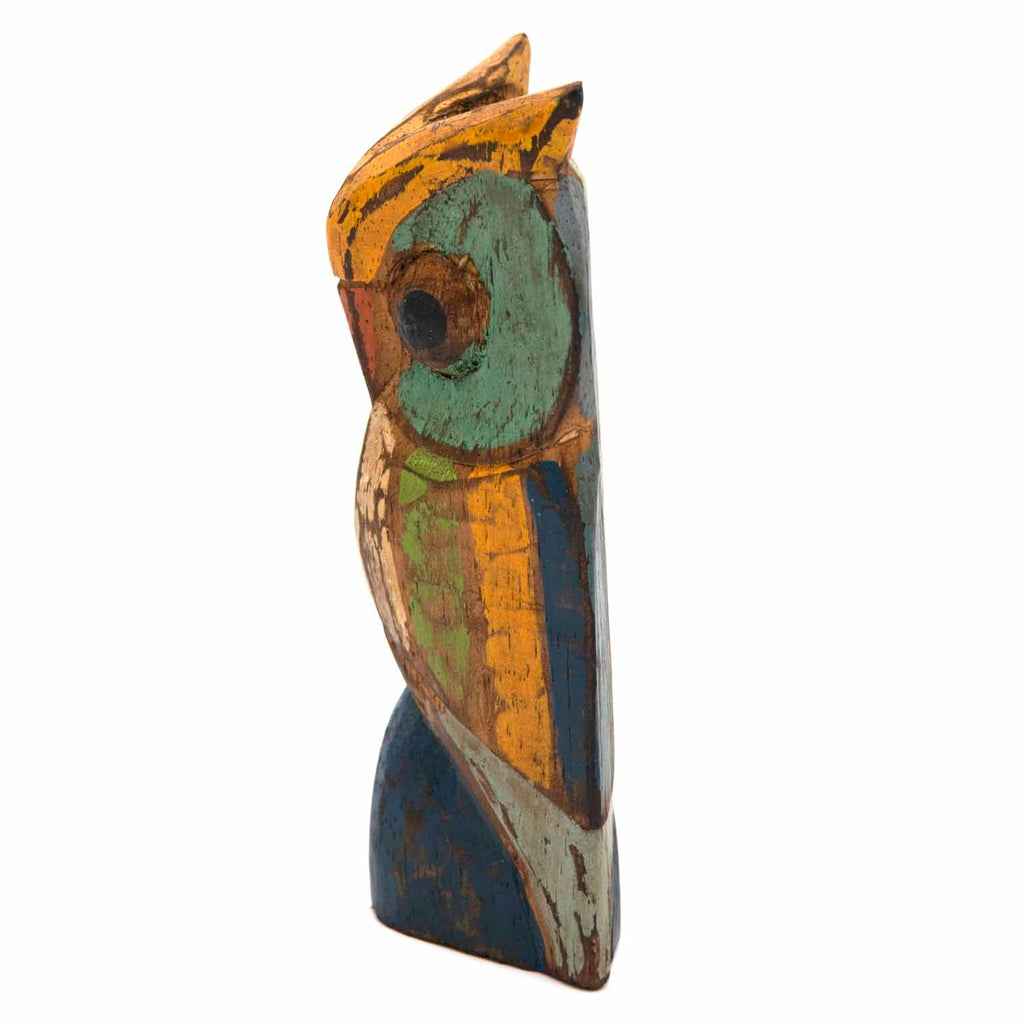 Rustic Owl on Branch-Siesta Crafts