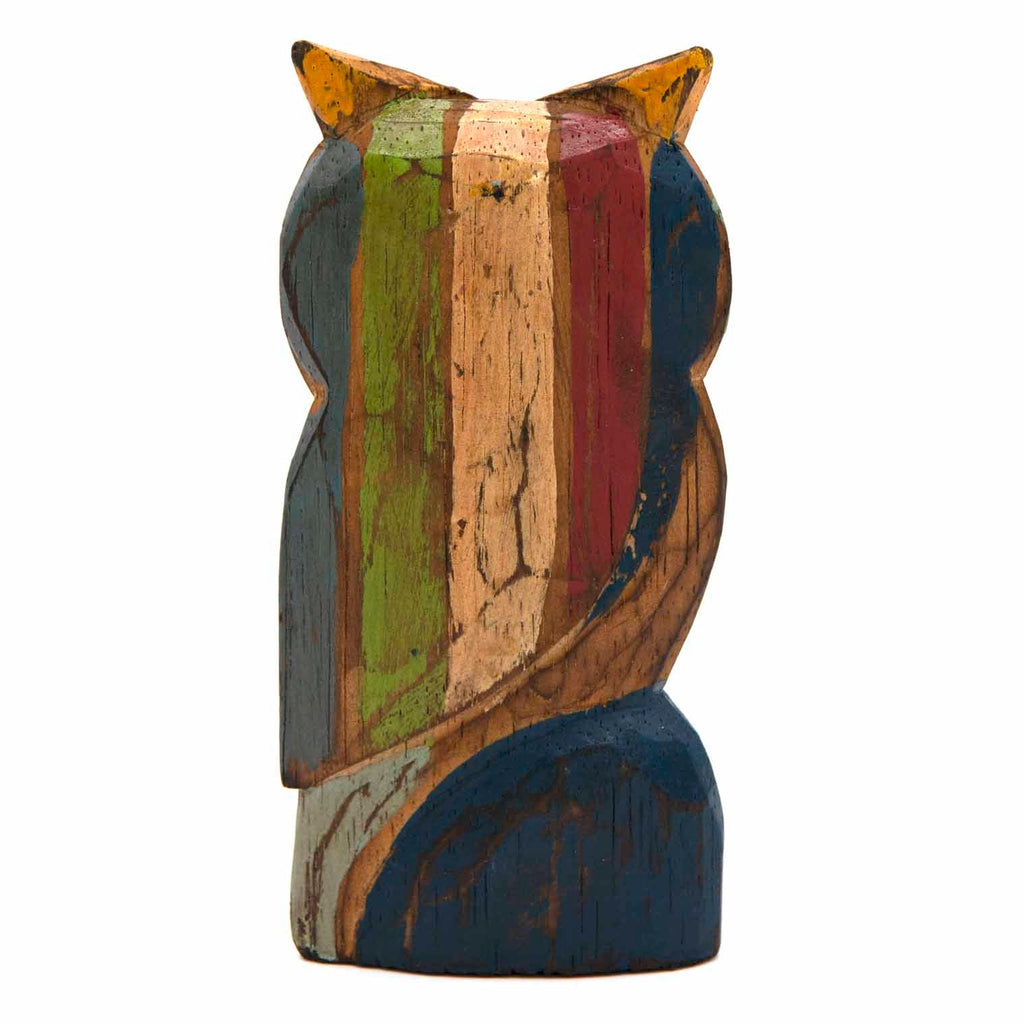 Rustic Owl on Branch-Siesta Crafts