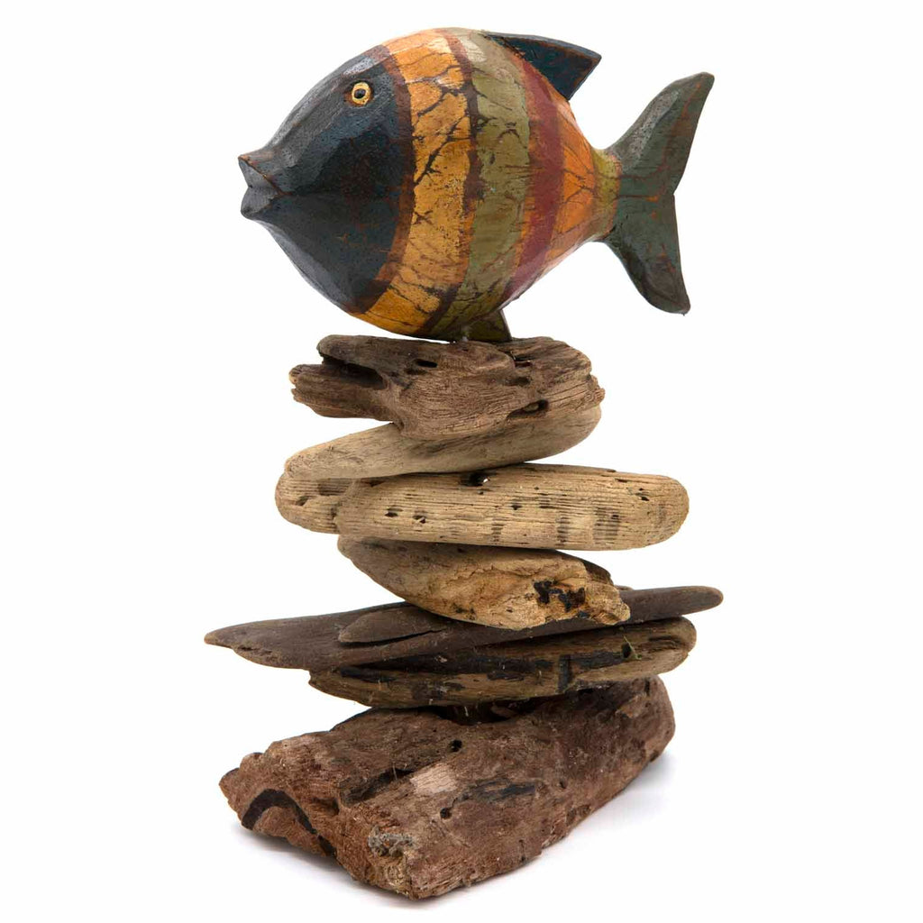 Rustic and Driftwood Fish-Siesta Crafts
