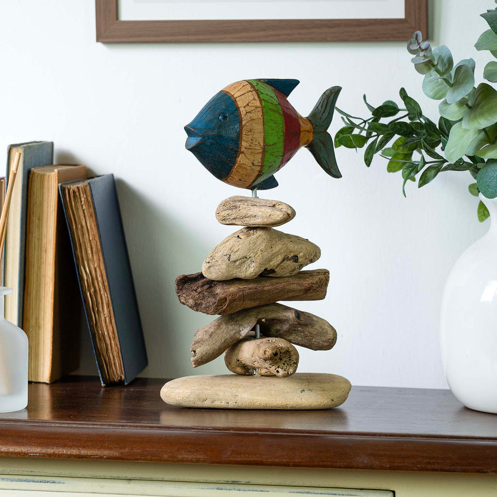 Rustic and Driftwood Fish