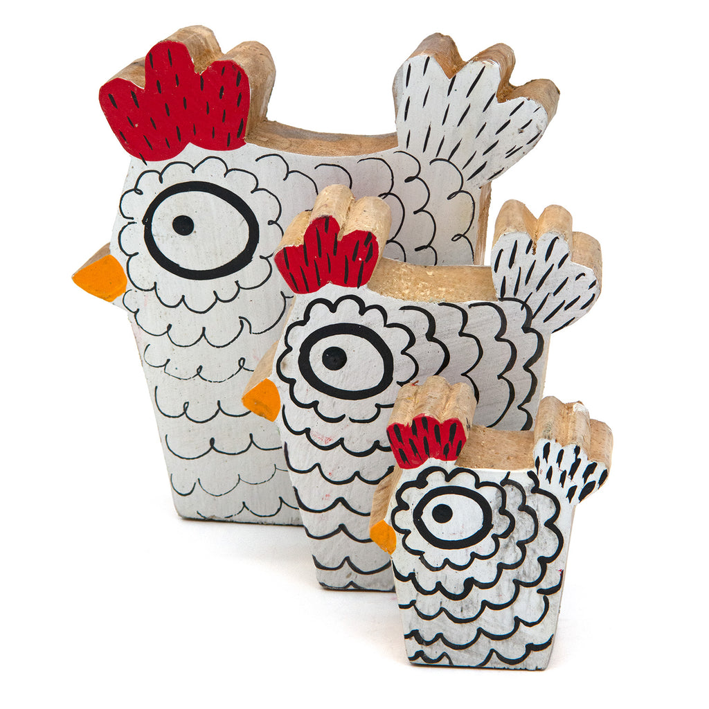 Set of Chickens-Siesta Crafts