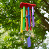 Rainbow Bamboo Windchime-Siesta Crafts