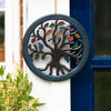 Autumn Leaves Plaque-Siesta Crafts