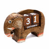 Small Elephant Perpetual Calendar-Siesta Crafts