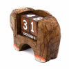 Small Elephant Perpetual Calendar-Siesta Crafts