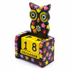 Owl Perpetual Calendar-Siesta Crafts