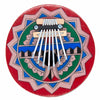 Painted Coconut Thumb Piano-Siesta Crafts