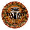 Painted Coconut Thumb Piano-Siesta Crafts