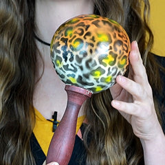 Leopard Painted Maraca