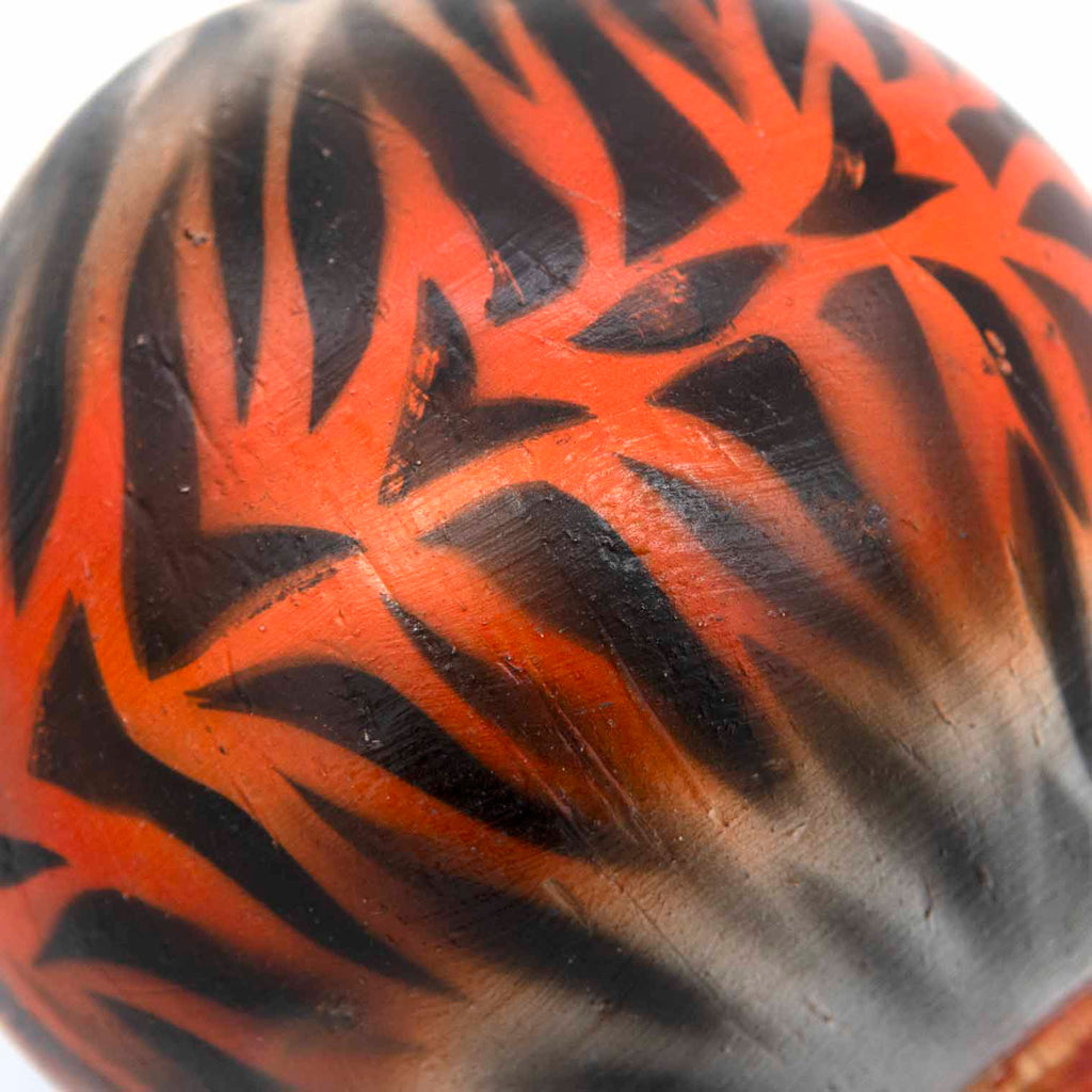 Tiger Painted Maraca-Siesta Crafts