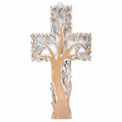Whitewash Tree Cross-Siesta Crafts