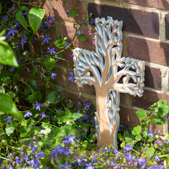 Whitewash Tree Cross-Siesta Crafts