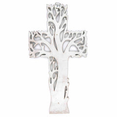 Whitewash Tree Cross-Siesta Crafts