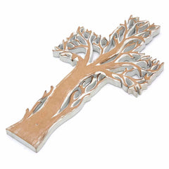 Whitewash Tree Cross-Siesta Crafts