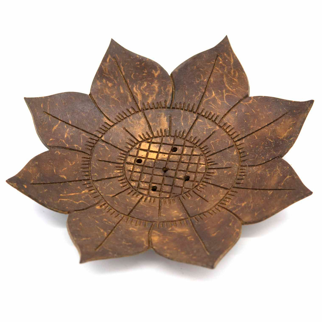 Flower Coconut Soap Dish-Siesta Crafts