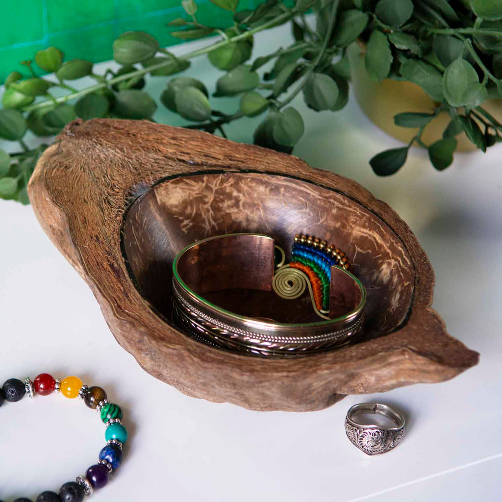 Coconut Husk Dish-Siesta Crafts