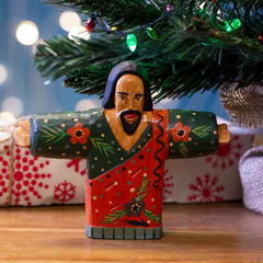 Standing Wooden Jesus-Siesta Crafts