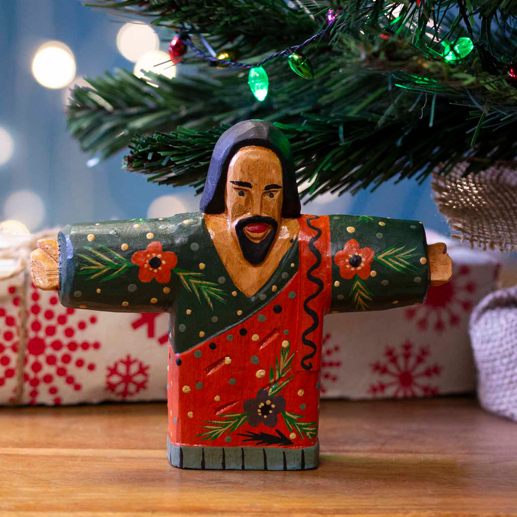 Standing Wooden Jesus-Siesta Crafts
