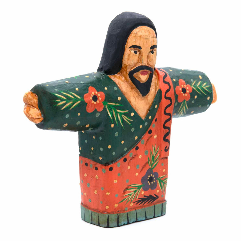 Standing Wooden Jesus-Siesta Crafts