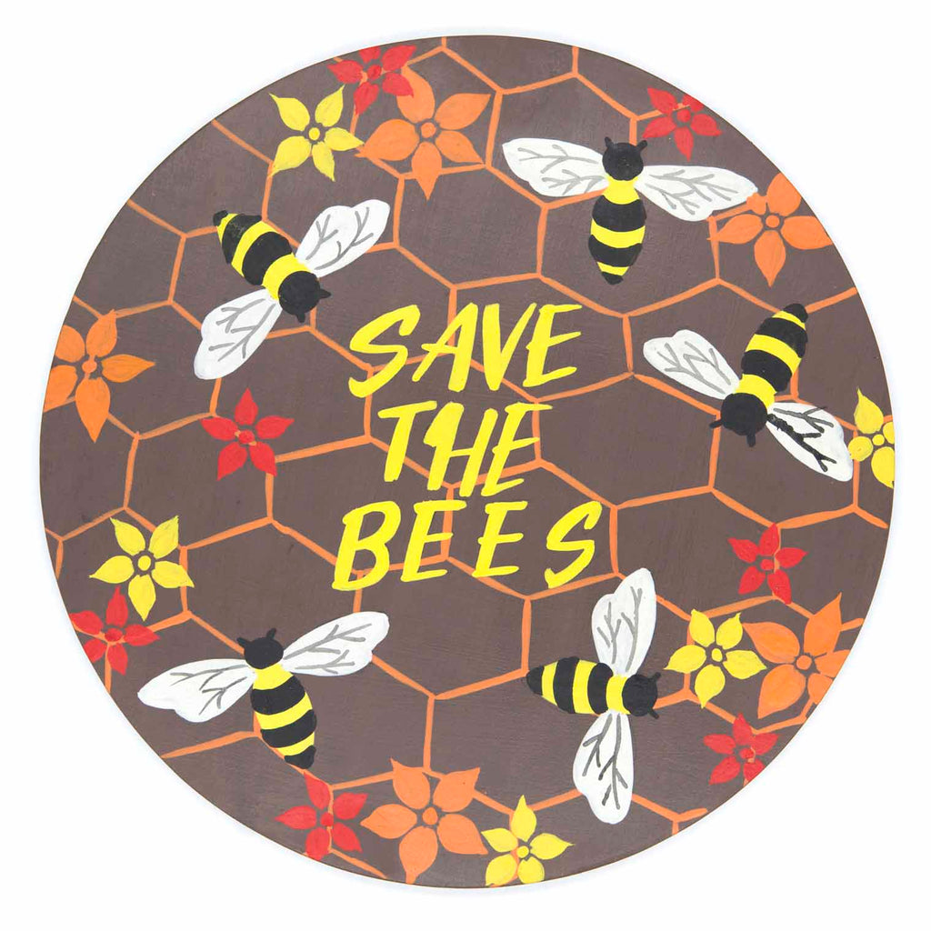 Bees Plaque-Siesta Crafts