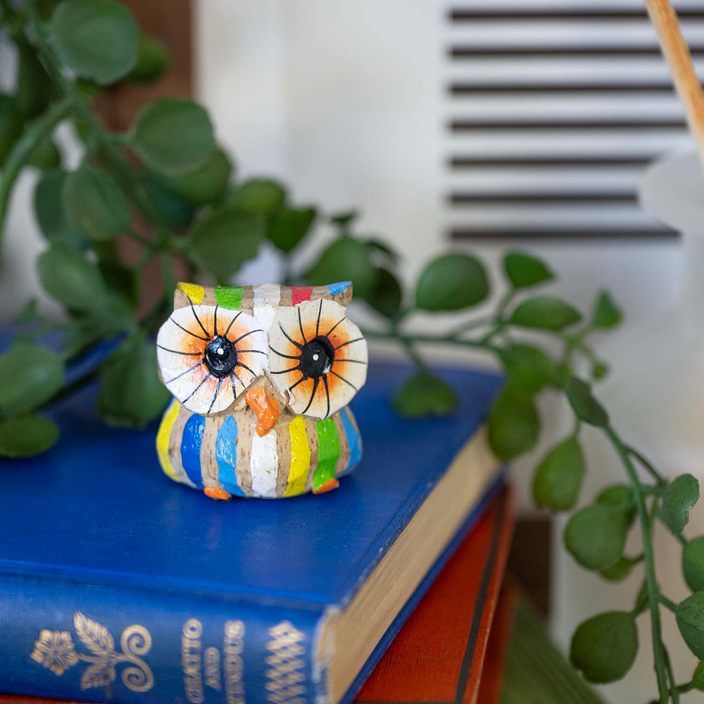 Stripy Pocket Owl-Siesta Crafts